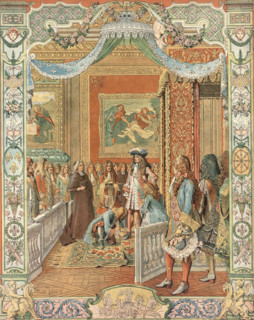 Cérémonial du lever du Roi Louis XIV