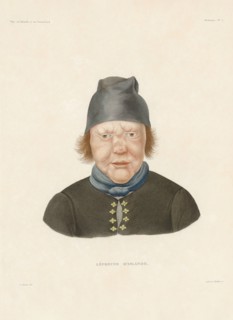 Malade de la lèpre, 1835