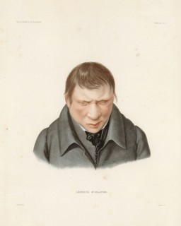 Malade de la lèpre, 1835