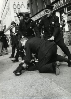 Police intervention in New York
