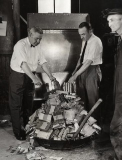 Destruction of currency in the United States, 1941