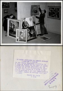 The Salon Populiste in Paris, 1953