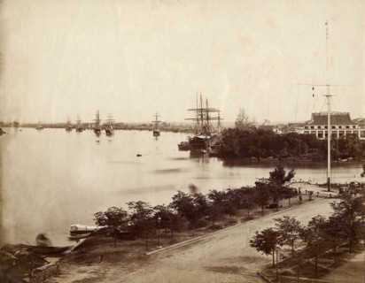 The port of Saigon, 1882