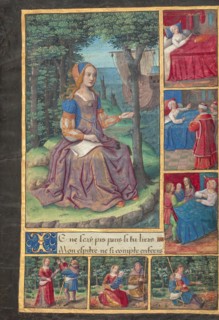 Master of the Chronique scandaleuse, Oenone Awaits Her Unfaithful Husband Paris