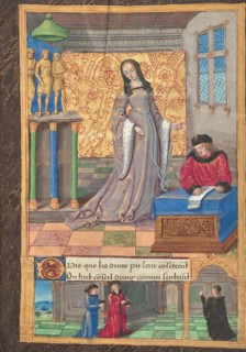 Master of the Chronique scandaleuse, The Peerless Lady is Proclaimed the Most Beautiful Woman