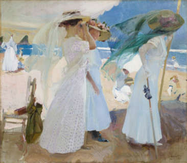 Sorolla, Sous l'auvent, Zarautz