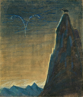 Ciurlionis, Le Soleil traverse le signe du Bélier