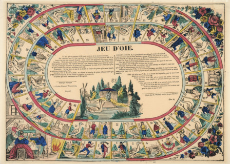 Jeu de l'oie, 1862-1865
