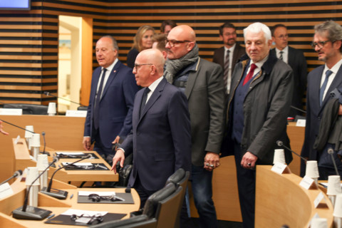 Eric Ciotti, first City Council meeting following his election, 27 March 2026
