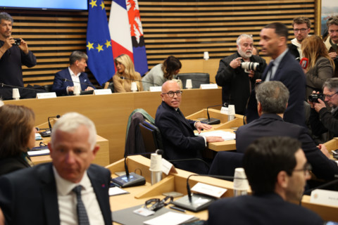Eric Ciotti, first City Council meeting following his election, 27 March 2026