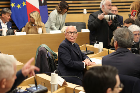 Eric Ciotti, first City Council meeting following his election, 27 March 2026