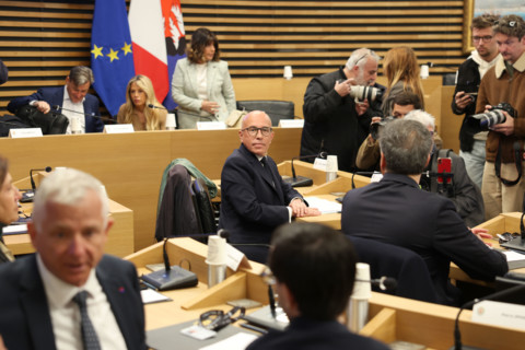 Eric Ciotti, first City Council meeting following his election, 27 March 2026
