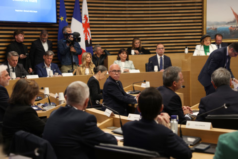 Eric Ciotti, first City Council meeting following his election, 27 March 2026