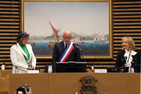 Eric Ciotti, first City Council meeting following his election, 27 March 2026