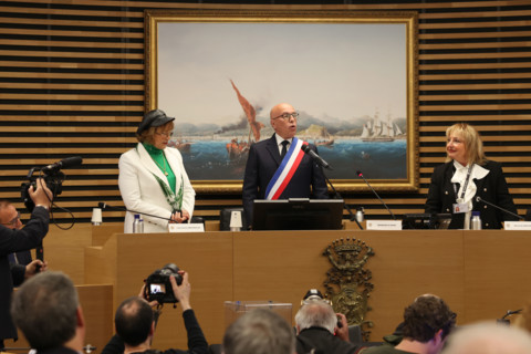 Eric Ciotti, first City Council meeting following his election, 27 March 2026