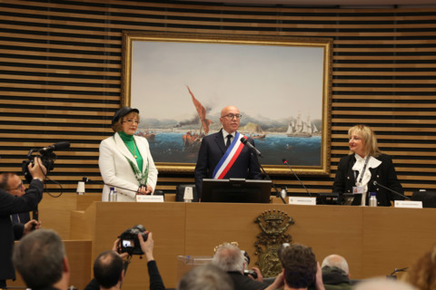 Eric Ciotti, first City Council meeting following his election, 27 March 2026