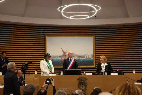 Eric Ciotti, first City Council meeting following his election, 27 March 2026
