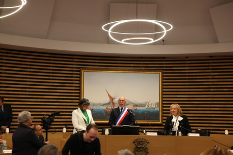 Eric Ciotti, first City Council meeting following his election, 27 March 2026