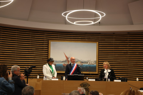 Eric Ciotti, first City Council meeting following his election, 27 March 2026