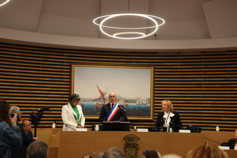 Eric Ciotti, first City Council meeting following his election, 27 March 2026