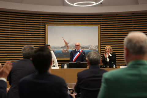 Eric Ciotti, first City Council meeting following his election, 27 March 2026