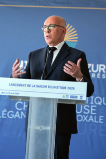 Eric Ciotti, Hôtel Aston, Nice, April 16, 2026