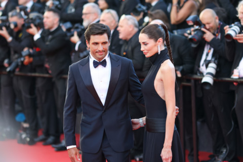 Carlos Sainz Jr. and Rebecca Donaldson
