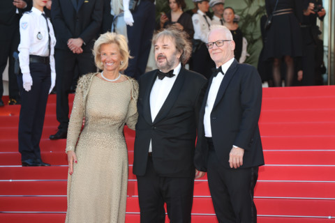 Iris Knobloch, Peter Jackson, Thierry Frémaux