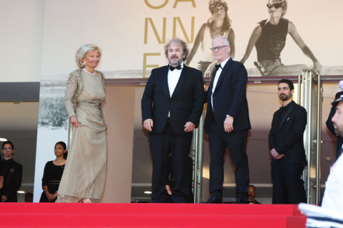 Iris Knobloch, Peter Jackson, Thierry Frémaux