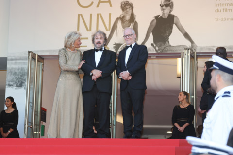 Iris Knobloch, Peter Jackson, Thierry Frémaux