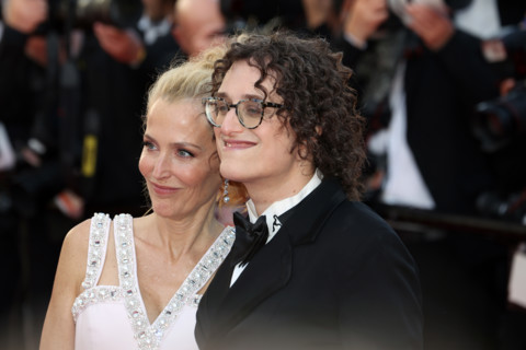 Gillian Anderson and Jane Schoenbrun