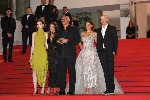 The cast and crew of the film "The Fast and the Furious"