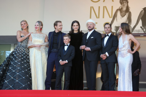 Cast of the film 'Propeller One-Way Night Coach'