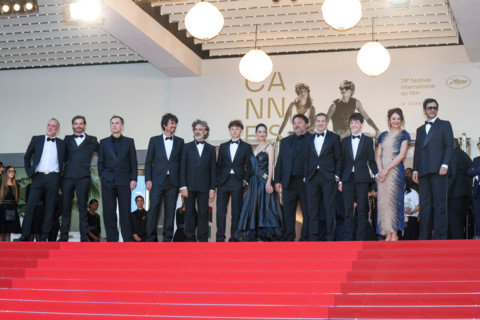 Cast of the film "Karma"