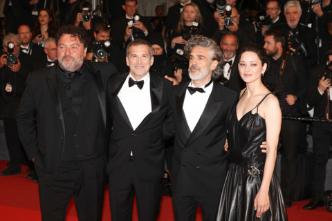 Denis Ménochet, Guillaume Canet, Leonardo Sbaraglia and Marion Cotillard