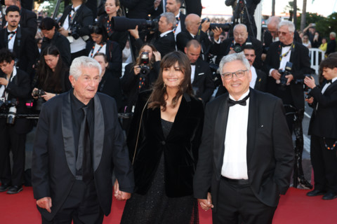 Claude Lelouch, Valérie Perrin and Victor Hadida