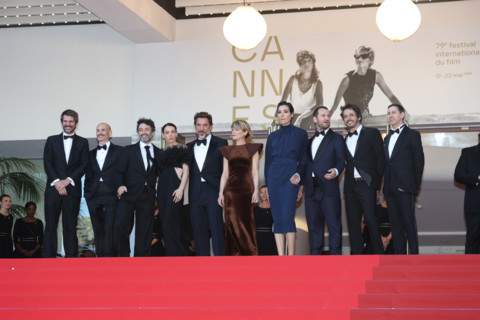 Cast of the film  "El ser querido"