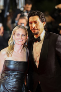 Adam Driver and Joanne Tucker