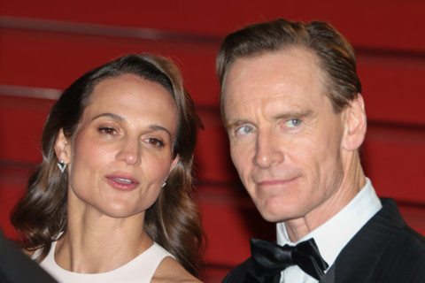 Alicia Vikander and Michael Fassbender