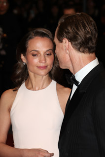 Alicia Vikander and Michael Fassbender