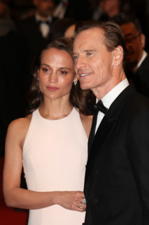 Alicia Vikander and Michael Fassbender