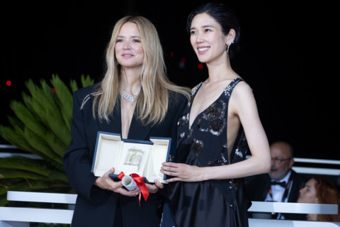 Virginie Efira and Tao Okamoto
