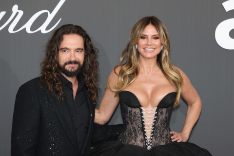 Tom Kaulitz and Heidi Klum