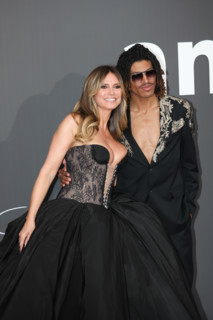 Heidi Klum and her son Henry Samuel
