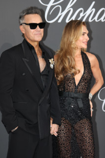 Robbie Williams and Ayda Field Williams