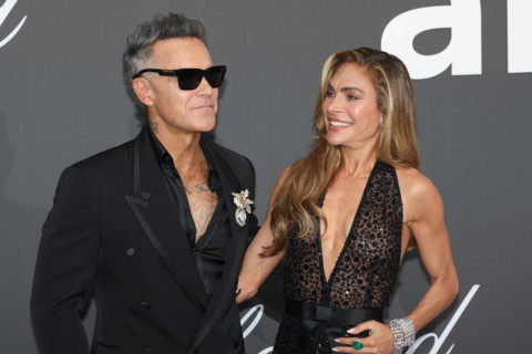 Robbie Williams and Ayda Field Williams