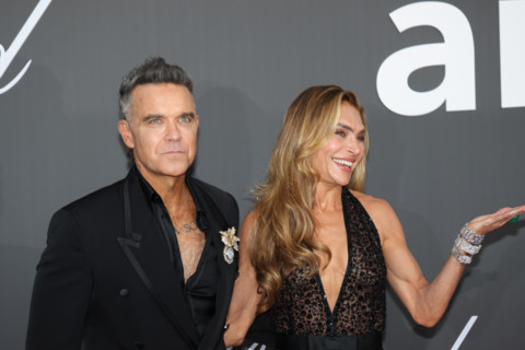 Robbie Williams and Ayda Field Williams