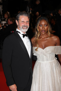 Patrick Mouratoglou and Linda Nobat attend the "The Man I Love" screening during the 79th annual