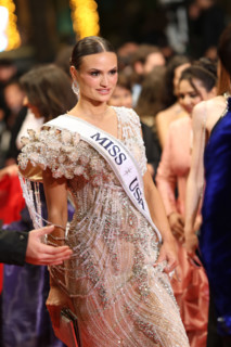 Audrey Eckert, Miss USA attends the "Roma Elastica" screening during the 79th annual Cannes Film