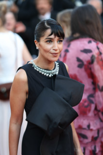 French actress Leïla Bekhti (in Givenchy Spring 1996) at Histoires De La Nuit (The Birthday Party)
